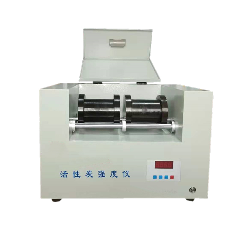 Zkouška pevnosti aktivního uhlíku